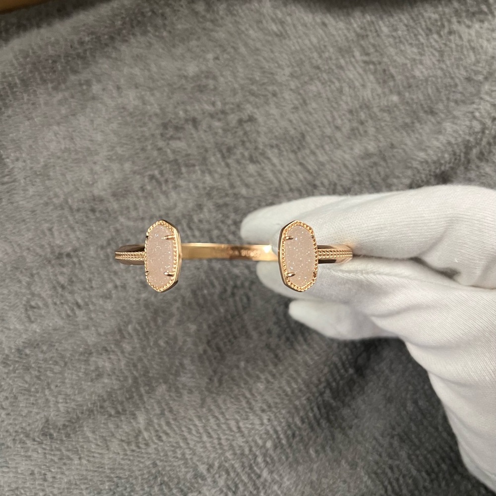 Kendra Scott Gold and Pink Bracelet Dainty Design